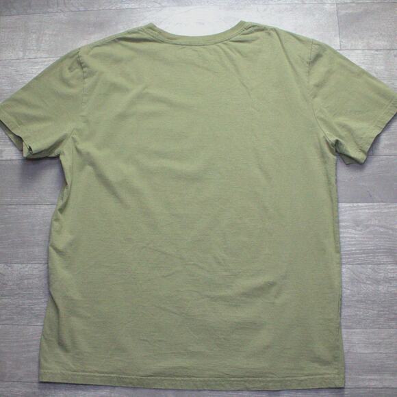 Harley Davidson OD Green Special Oil Short Sleeve Cotton T Shirt Size L - Picture 4 of 5